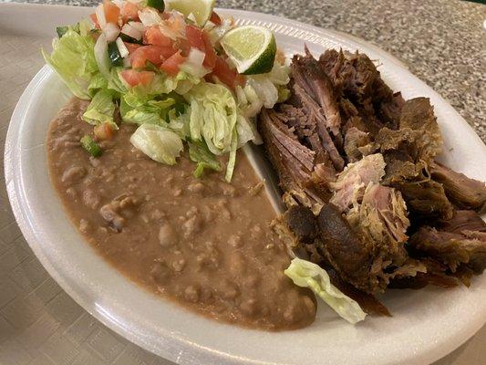 Carnitas Plate