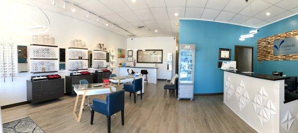 Newly remodeled Optical Dispensary front view