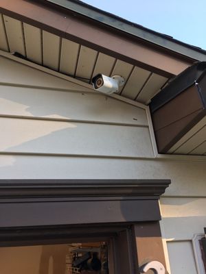 Security camera installation for your home or business.