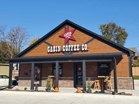 Cabin Coffee Co. storefront