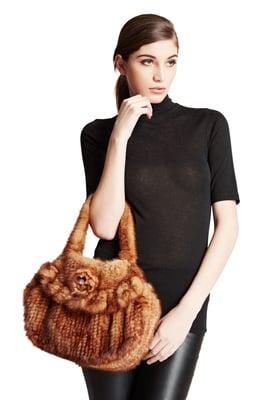 Mink Handbag, available at L.A. Moves