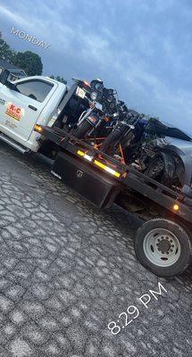 Transported 2 motorcycles & 2 cars from Fort Wayne to South Bend..