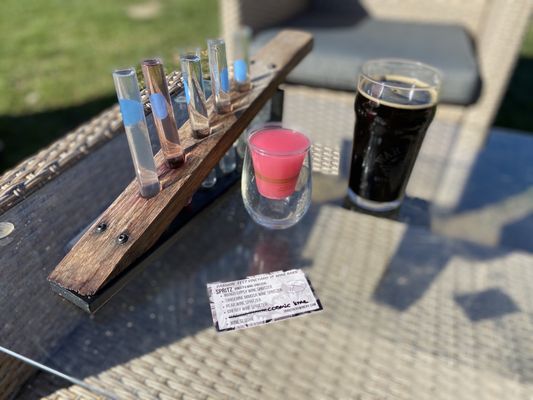 Spritz Flight  Sixlets & Soldiers Beer