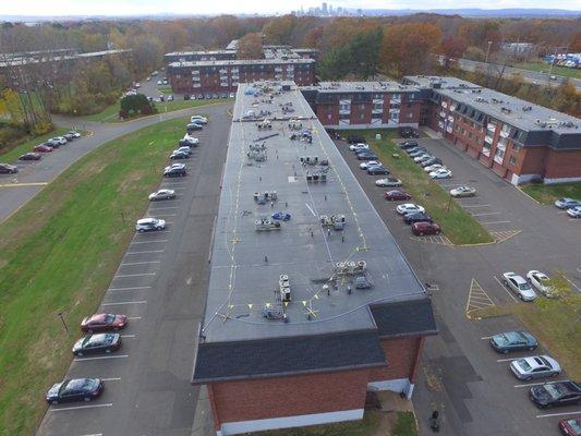 EPDM Membrane Flat Roof - East Hartford, CT