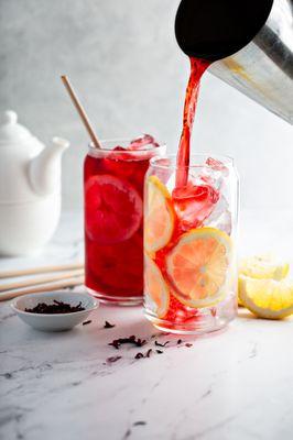 lemon hibiscus tea