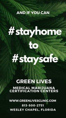 If you can #stayhome to #staysafe.  We are here to help you.