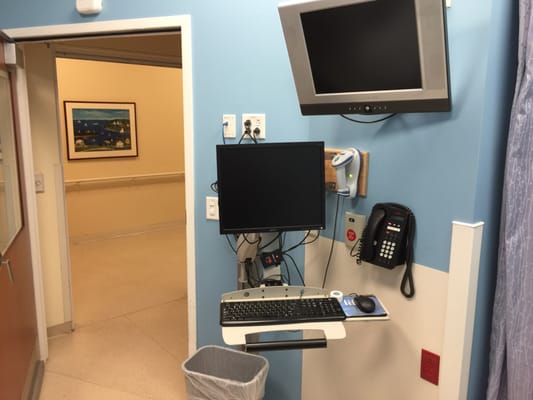 ER patient room