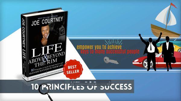 Screenshot of a one of the many videos that we did for former NBA player Joe Courtney's academy. lifeabovetherim.com