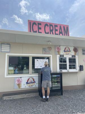 Ordering our treats