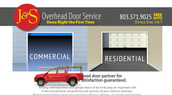 J & S Overhead Doors Service