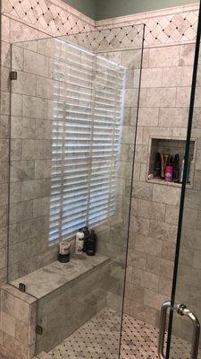 Guest Bathroom Shower Renovation.