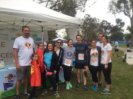 Some of the KDA therapists and crew at the Race for Autism.