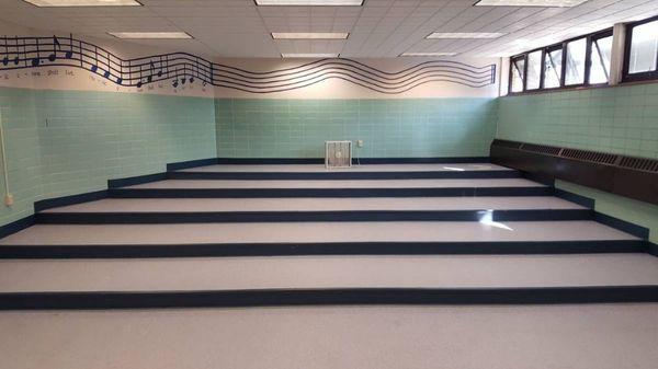 VCT installation at Lower Burrell high school