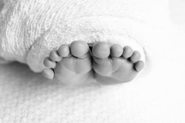 Newborn feet