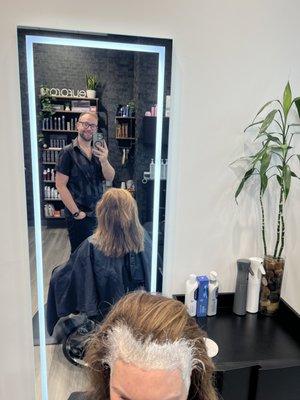 Root refresh for grey coverage