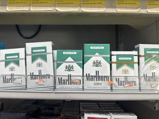 Menthol Cigarettes