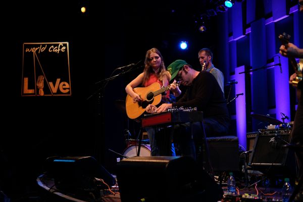 Kelsey Waldon + Brett Resnick performing at World Cafe Live