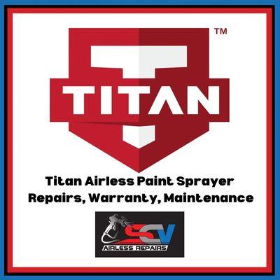 Titan Airless Paint Sprayer Repairs