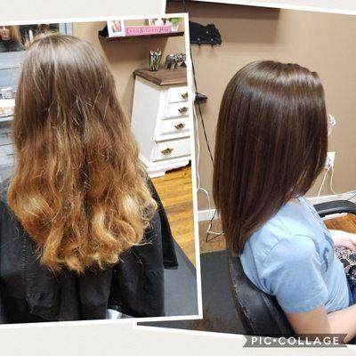 Color (from blonde to brown) for fall