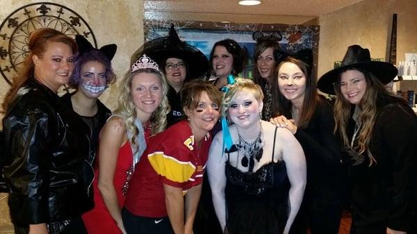 Halloween Themed Guest Appreciation Day - our team after another great turn out, thank you!