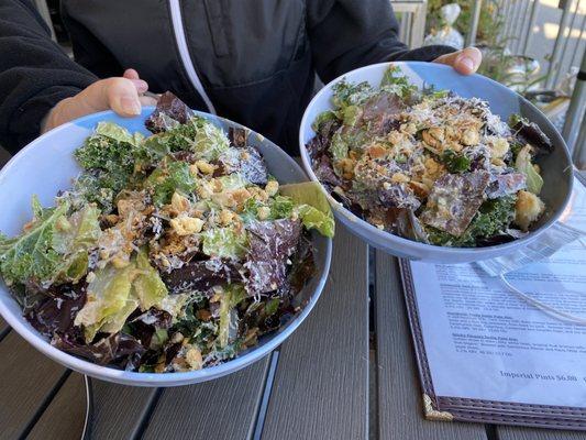 Kale Cesar salad