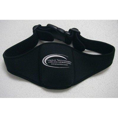 Neoprene fitness belt pouches to protect your body pack transmitter