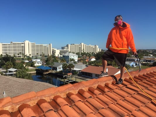 Tile Roof Cleaning