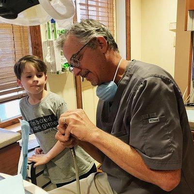 We fix kid's teeth... and sometimes toy airplanes!