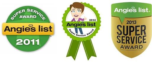 we receive the Aegis list super service award for the last 5 years!!