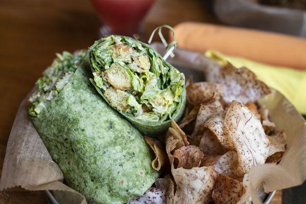 Caribbean Caesar Wrap