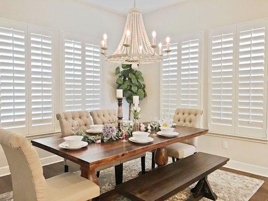 Polywood plantation shutters have the power to transform any space.