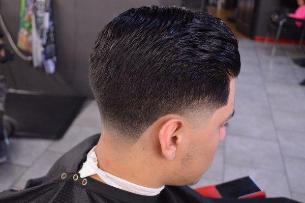 Haircut done by barber Beto