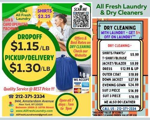 All Fresh Laundry & Dry Cleaners