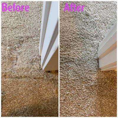 Carpet patching and repair