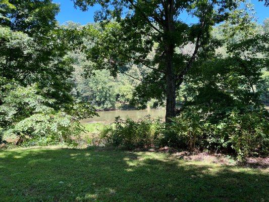 View of Juniata River from cabin