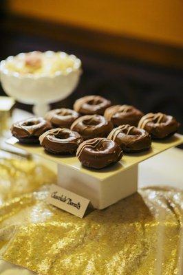 Chocolate doughnuts!