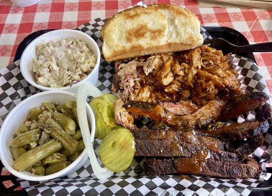 BBQ Pulled Pork and Brisket!