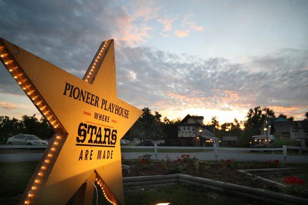 When the sun goes down, the stars come out at Pioneer Playhouse!