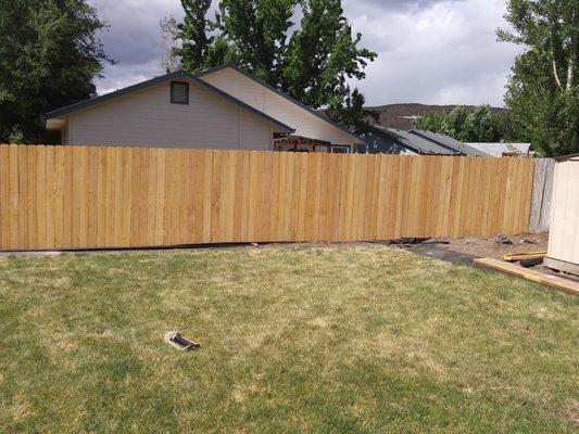 New Fence Install