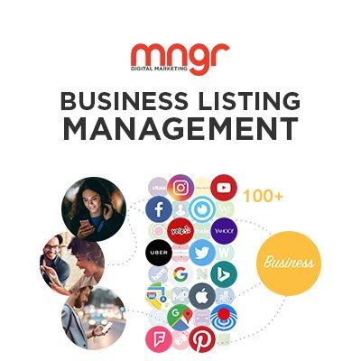 Business Listing Management services by MNGR