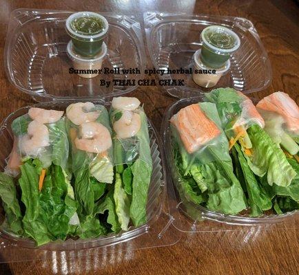 THAI CHA CHAK #Summer Roll