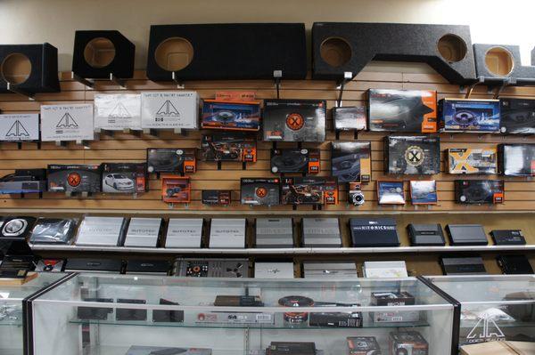 A large selection of electronics