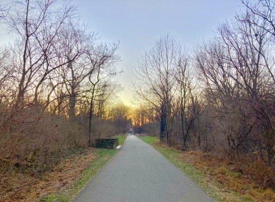 Chester Valley Trail - East Whiteland entrance