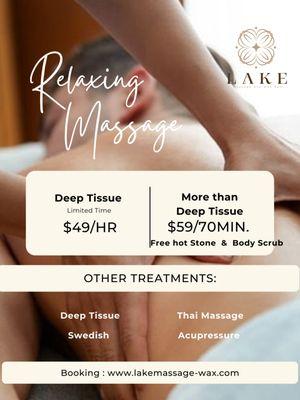 Lake Massage and Wax Spa