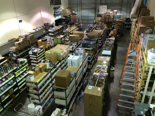 The ChutingStar Warehouse...