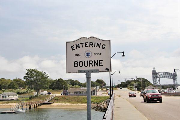 Entering Bourne from Wareham.