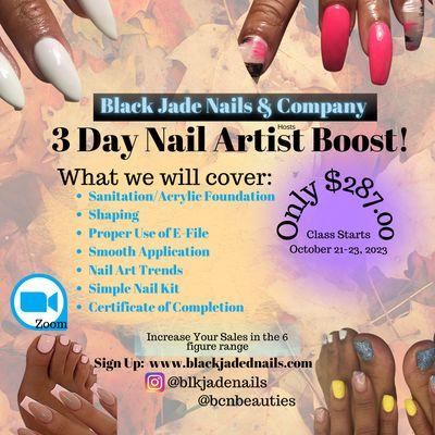 Turn your nail business into 6 figures sign up today!