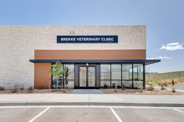 Brekke Veterinary Clinic Aloha Street location 1176 Aloha St Unit 100 Castle Rock CO 80104