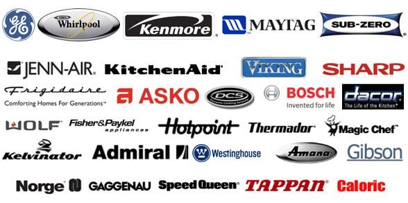 Some of the brands we service.