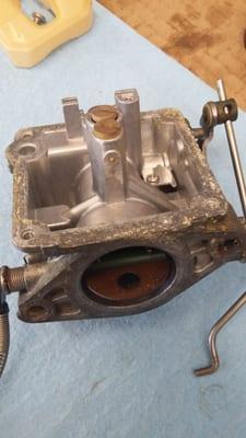 Another carburetor that does not like ethanol gas...